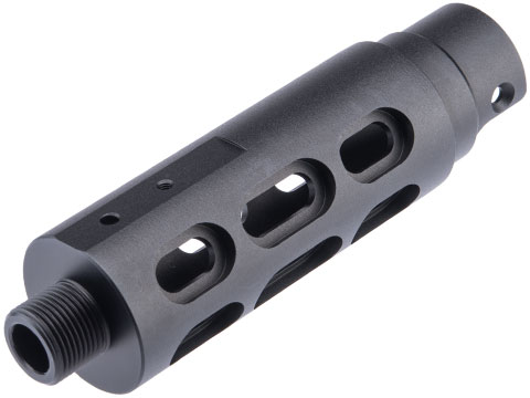 Matrix CNC Outer Barrel for AAP-01 Assassin Gas Airsoft Pistol (Model: Type A / Black)