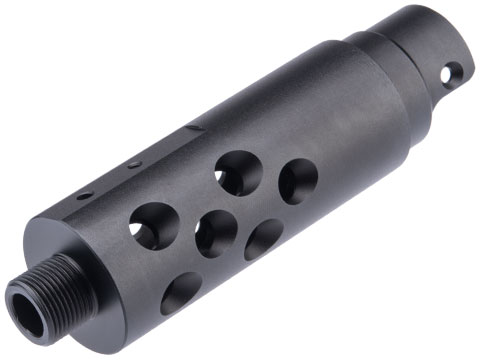 Matrix CNC Outer Barrel for AAP-01 Assassin Gas Airsoft Pistol (Model: Type B / Black)