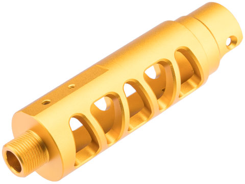 Matrix CNC Outer Barrel for AAP-01 Assassin Gas Airsoft Pistol (Model: Type C / Gold)