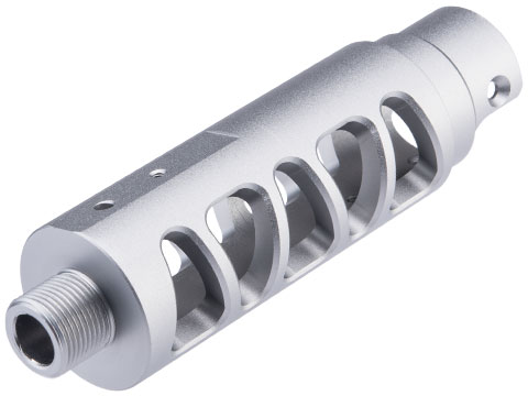 Matrix CNC Outer Barrel for AAP-01 Assassin Gas Airsoft Pistol (Model: Type C / Gray)