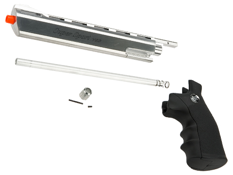 WinGun 8 Duty Revolver Conversion Kit (Color: Black Grip / Chrome)