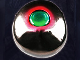 Jigging Master Swimming Egg Head Deep Sea Fishing Jig (Model: 100g / Anodized Silver)