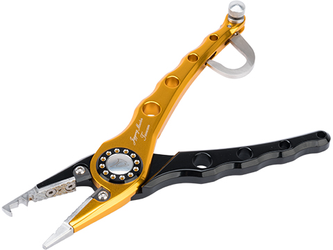 Jigging Master Elite Fishing Large Plier w/ Integrated Hand Gaff