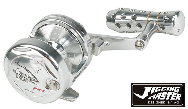 Jigging Master Monster Game High Speed Fishing Reel (Color: Silver / PE4/  Right Hand)