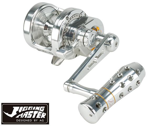 Jigging Master Monster Game High Speed Fishing Reel (Color: Silver / PE4/  Right Hand)