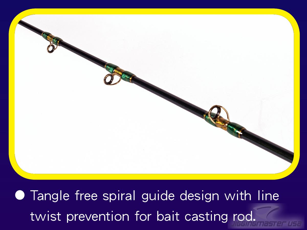 Jigging Master Yellow Fin Special-II Jigging Fishing Rod (Model: #52B Heavy  / Baitcasting)