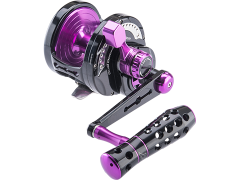 Jigging Master Monster Game High Speed Fishing Reel (Color: Black-Purple / PE8 / Right Hand)