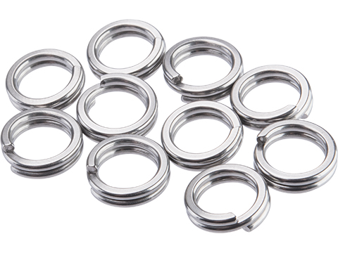 Jigging Master 2022 Fishing Split Rings Plus (Size: Medium)