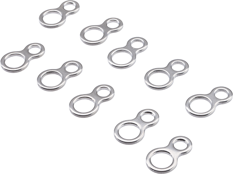 Jigging Master Figure 8 Stainless Steel Solid Ring (Size: Medium)