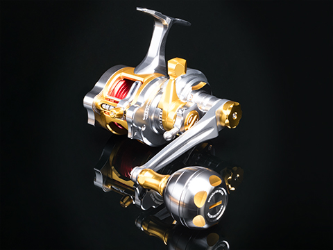 Titanium-Gold-Red