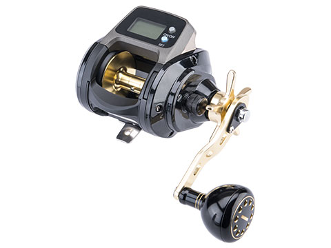 Jigging Master Black Devil Digital Line Counter Fishing Reel (Model: Right Hand)