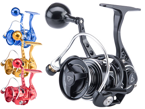 Jigging Master Monster Game Spinning Fishing Reel w/ Round Knob