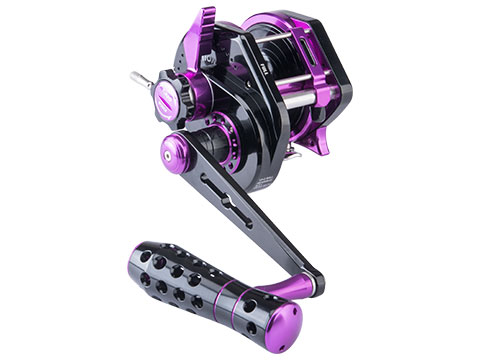 Jigging Master VIP Limited Edition Wiki Violent Slow Lever Wind Fishing Reel  w/ Automatic Line Guide (Model: 5000H / Right Hand / Black / Purple), MORE,  Fishing, Reels -  Airsoft Superstore