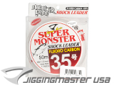 Jigging Master Super Monster 100% Fluorocarbon leader 50M (Test: 115 Lbs)