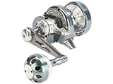 Jigging Master Power Spell Fishing Reel (Color: Grey-Silver / PE2 / Left Hand)