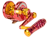 Jigging Master Power Spell Fishing Reel (Color: Red-Gold / PE6 / Right Hand)