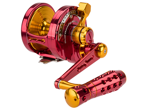 Jigging Master Monster Game High Speed Fishing Reel (Color: Red-Gold / PE8 / Right Hand)