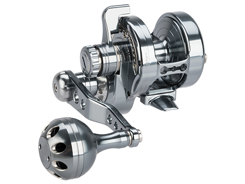 Jigging Master Monster Game High Speed Fishing Reel (Color: Grey-Grey / PE2 / Left Hand)