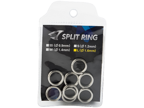 Jigging Master Fishing Split Rings (Size: L / 280 LBS)