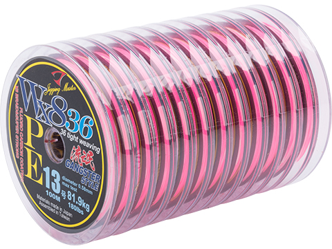 Jigging Master Gangster WX8 36 Knit Tight Weaving PE Braided Line (Size: #13 180 lbs)