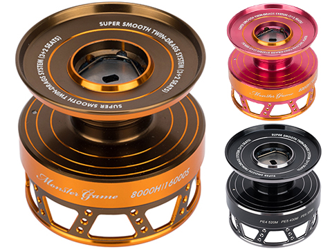 Jigging Master Monster Game Spare Spool Cup for 8000H / 16000S Fishing Reels (Color: Gold)