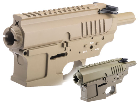 Madbull JP Enterprises Licensed CNC Aluminum Receiver Set for M4 Airsoft AEG Rifles 