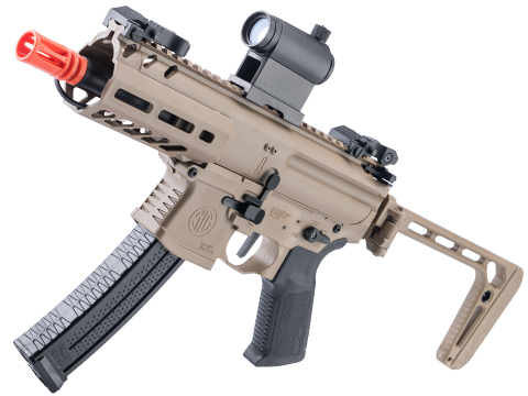 SIG Sauer ProForce Sportline MPX-K Airsoft AEG SMG (Color: Evike Custom Dark Earth / Gun Only)