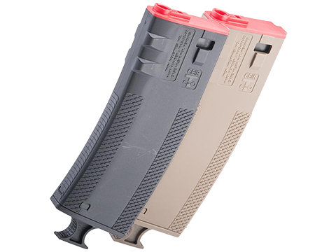 EMG Troy Industries 250rd Mid-Cap Battlemag w/ T-Grip Magazine Assist for M4/M16 Series Airsoft AEG Rifles (Color: Black / Pack of 3)