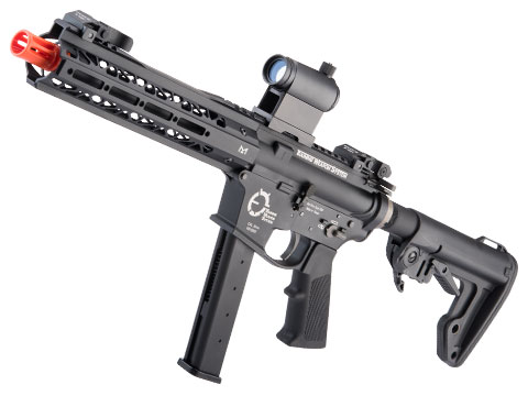 King Arms TWS 9mm Gas Blowback Airsoft Rifle (Model: Carbine / Black)