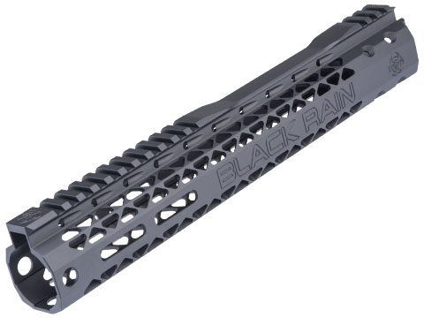 King Arms Black Rain Ordnance Slim M-LOK Handguard for M4/M16 Airsoft AEG Rifle (Model: 12 / Black)