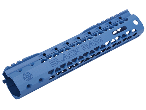 King Arms Black Rain Ordnance Slim M-LOK Handguard for M4/M16 Airsoft AEG Rifle (Model: 10 / Blue)