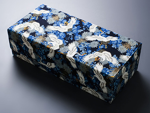KakapopoTCG The Shiro Deckimono Playing Card Deck Box (Color: Saphire Crane)