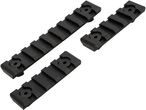 King Arms M-LOK� Polymer Rail Set (Color: Black)