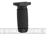 G&P CNC Aluminum Tactical Keymod Vertical Grip (Pattern: Golf Ball Pattern / Short / Black)