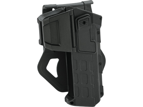 Army Force Tactical 1911 Hard Shell Level 2 Retention Holster (Color: Black - Paddle)