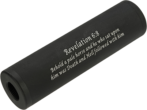 Matrix Airsoft Mock Silencer / Barrel Extension (Model: Revelation 6:8 / 110mm)