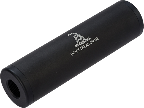 Matrix Airsoft Mock Silencer / Barrel Extension (Model: Don't Tread On Me / 110mm)