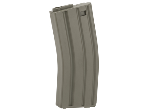 King Arms 120 Round Mid-Cap M4/M16 AEG Magazine (Color: OD Green / Single Magazine)