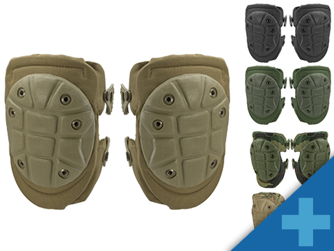 King Arms Warrior Advanced Tactical QD Knee Pads 