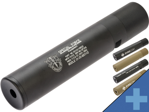 King Arms Eagle Force 195mm x 37mm QD Mock Silencer Tracer Unit 