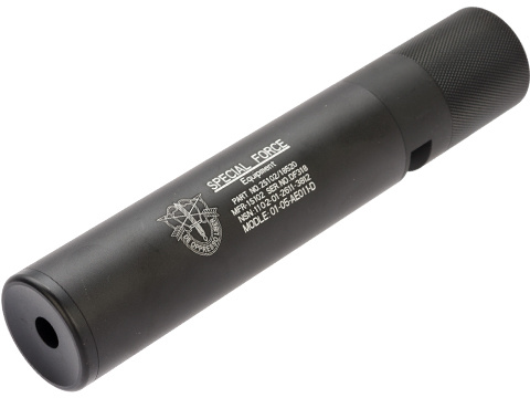 King Arms Eagle Force 195mm x 37mm QD Mock Silencer Tracer Unit (Color: Black / Special Force)