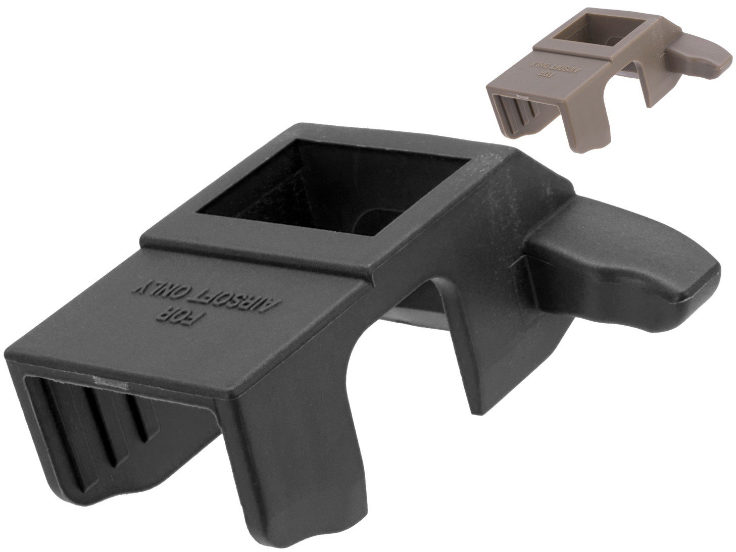 CAA Charging Handle for Airsoft RONI Pistol Conversion Kits (Model: Black / GLOCK Series)