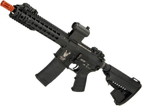 King Arms TWS M4 CQB Airsoft AEG with Keymod Handguard (Color: Black)