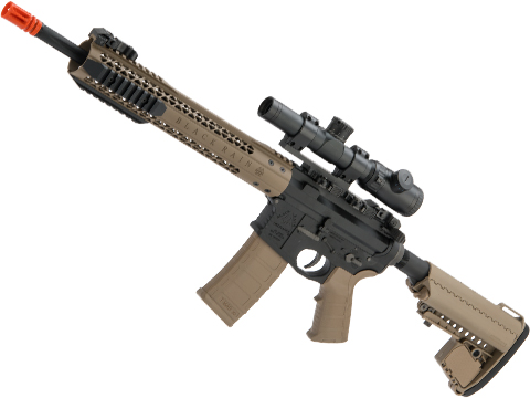 EMG Black Rain Ordnance BRO SPEC15 Licensed AR-15 Airsoft AEG Rifle (Color: Dark Earth / Carbine)