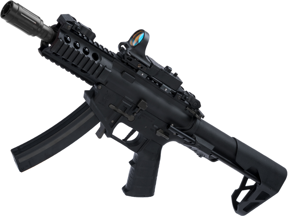 King Arms PDW 9mm SBR Airsoft AEG Rifle 