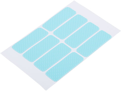 King Arms Non-Slip Multi-Purpose Sticky Patch for Polymer Magazines (Color: Blue / Pack of 8)