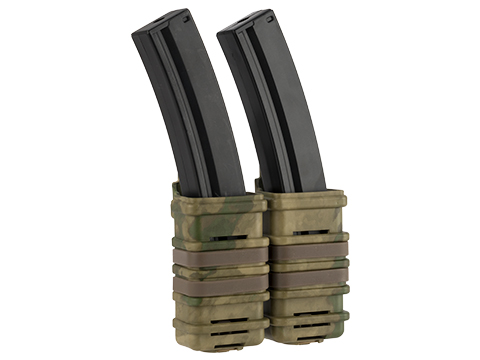 Fast Hard Shell Magazine Holsters Set of 2 for MP7 MP5 Pistol SMG (Color: Arid Foliage)