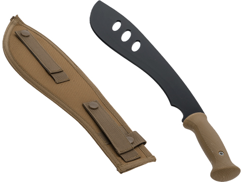 Matrix Rubber Training Khukri (Color: Tan)