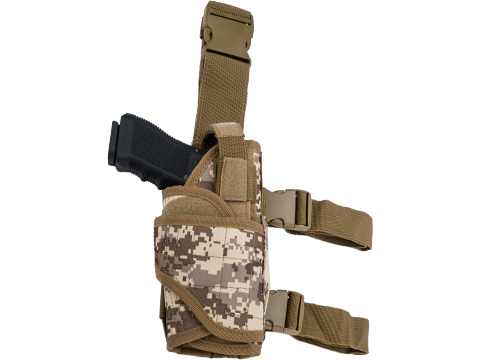 Matrix Tornado Universal Tactical Thigh / Drop Leg Holster (Color: Digital Desert / Right)