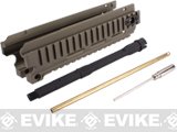 CNC Aluminum CQB RIS Kit for A&K Masada Airsoft AEG Rifles (Color: Dark Earth)